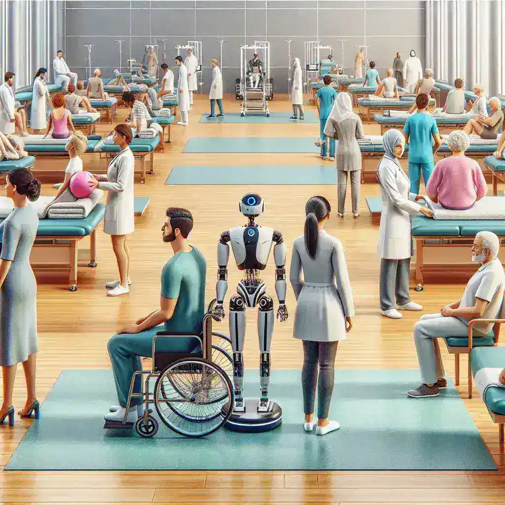 Los hospitales andaluces prueban robots asistentes en fisioterapia