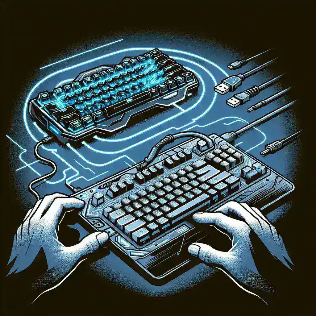 ¿Cómo se compara un teclado mecánico inalámbrico con uno cableado en términos de rendimiento?